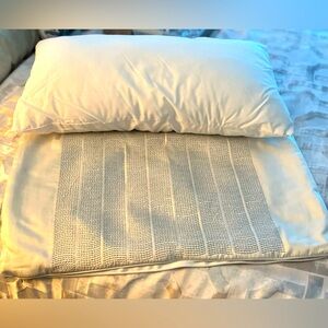 Like New Hotel Collection Accent pillow and case.